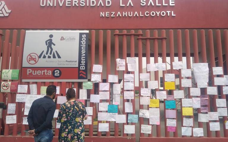 Alumnas de la Universidad La Salle Nezahualcóyotl denuncian supuestos casos  acoso sexual - El Sol de Toluca | Noticias Locales, Policiacas, sobre  México, Edomex y el Mundo