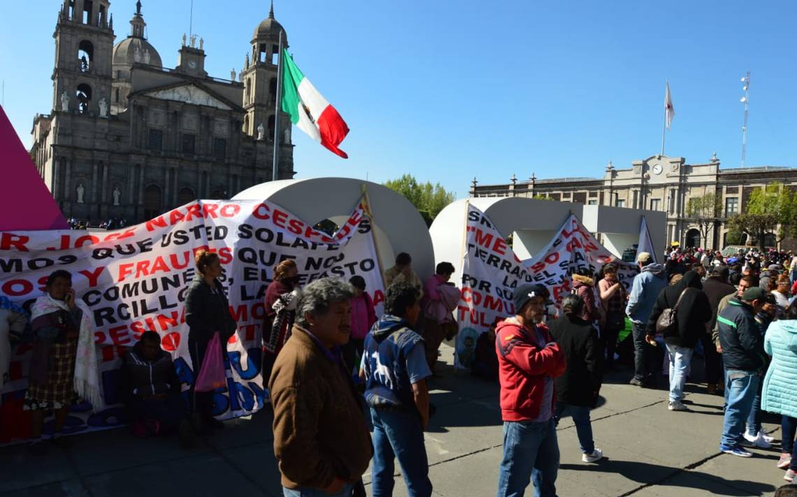 Manifestantes Colapsan El Centro De Toluca - El Sol De Toluca ...