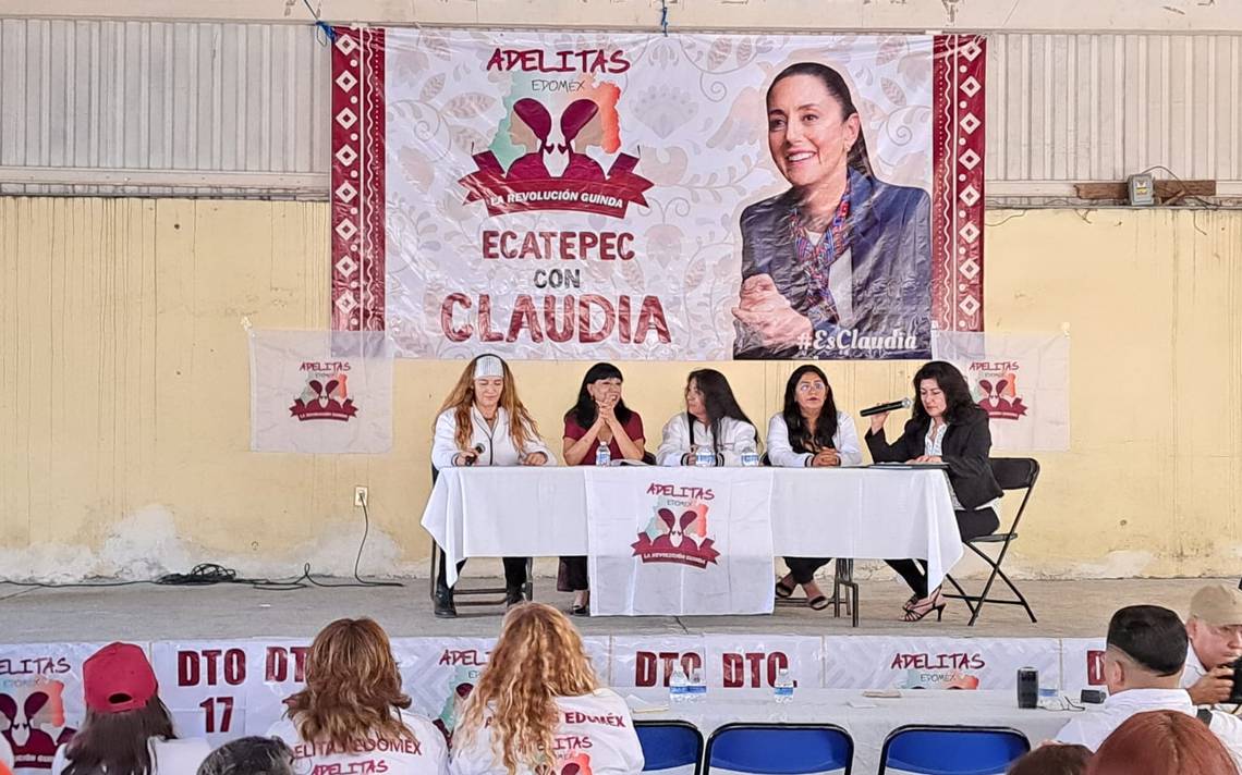 Adelitas mexiquenses refrendan su apoyo a Claudia Sheinbaum en Ecatepec -  El Sol de Toluca | Noticias Locales, Policiacas, sobre México, Edomex y el  Mundo