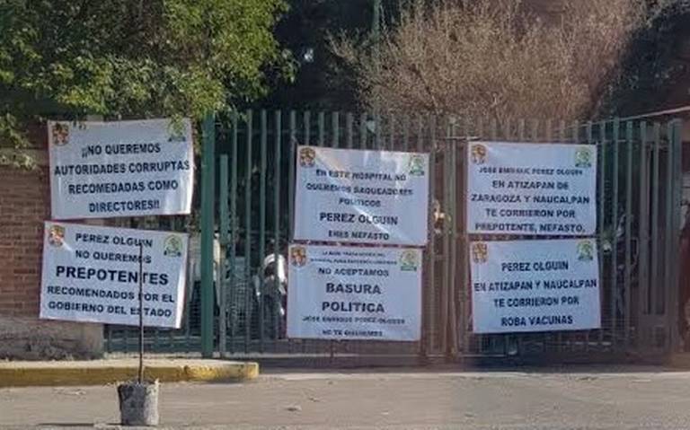 Rechazan trabajadores de Hospital de Tepexpan designación de nuevo director  administrativo - El Sol de Toluca | Noticias Locales, Policiacas, sobre  México, Edomex y el Mundo