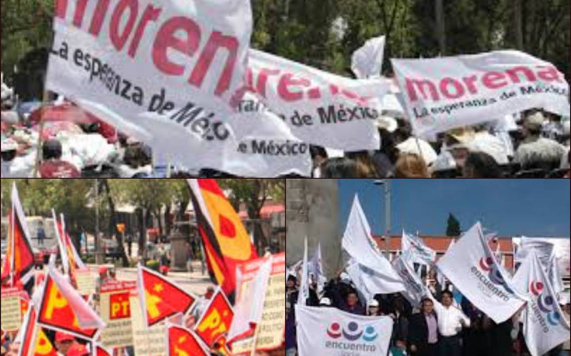 Morena, PT y PES harán coalición parcial - El Sol de Toluca | Noticias  Locales, Policiacas, sobre México, Edomex y el Mundo