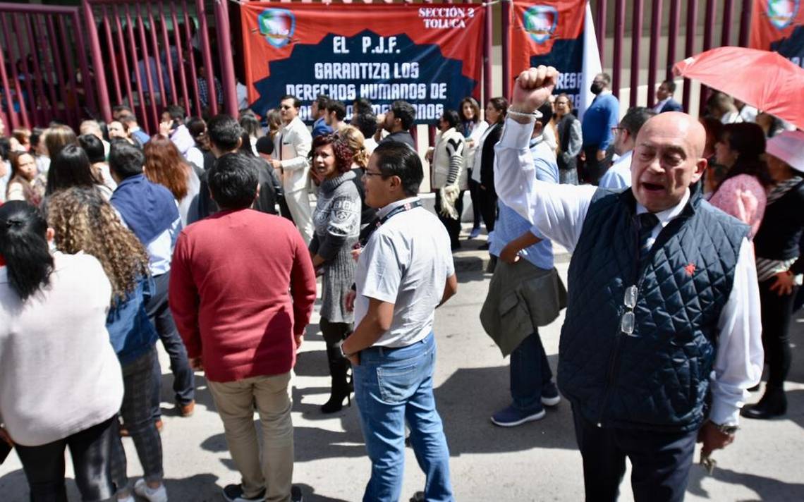 Protestan Trabajadores Del Poder Judicial De La Federación Contra Ley ...