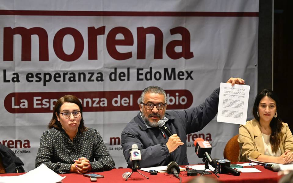 Morena pide al gobierno del Edomex sacar las manos del proceso electoral -  El Heraldo de Chiapas | Noticias Locales, Policiacas, sobre México, Chiapas  y el Mundo